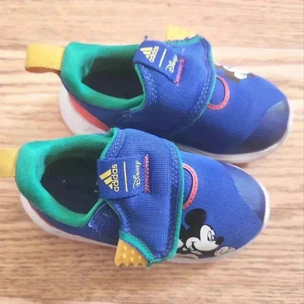 EUC Adidas x Disney Mickey Baby Shoes, Size 6